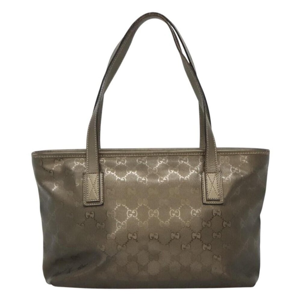GUCCI GG implementation Tote Bag Khaki 211138 Auth KD120 - Picture 3 of 16